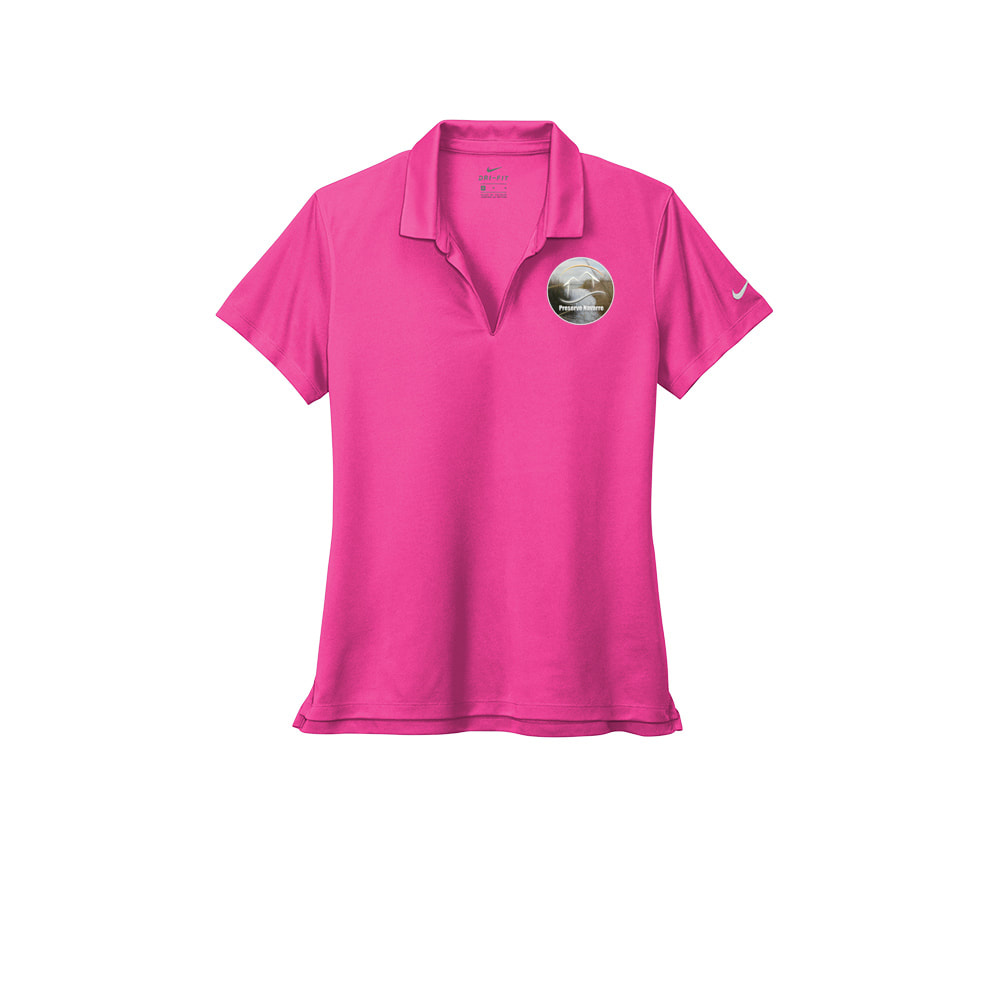Ladies Premium Pink Dri-Fit Polo
